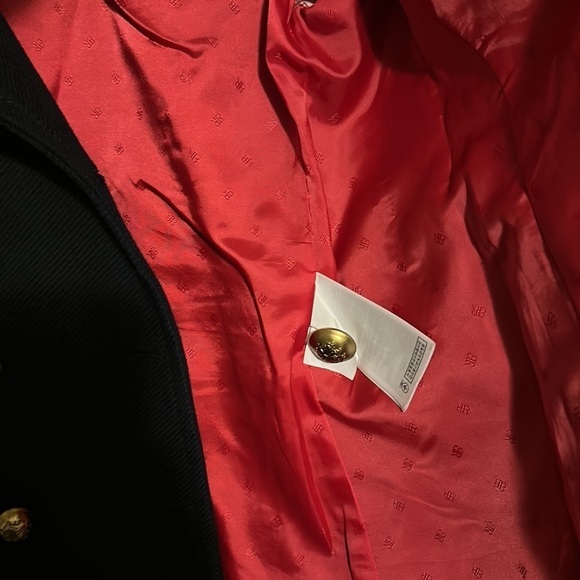 Banana Republic Classic Navy Pea Coat NWOT - Picture 10 of 12